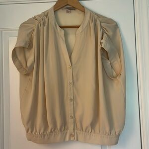 Cream blouse